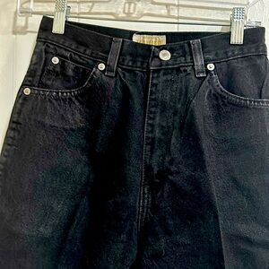 Straight leg black Jeanjer jeans size 1/2